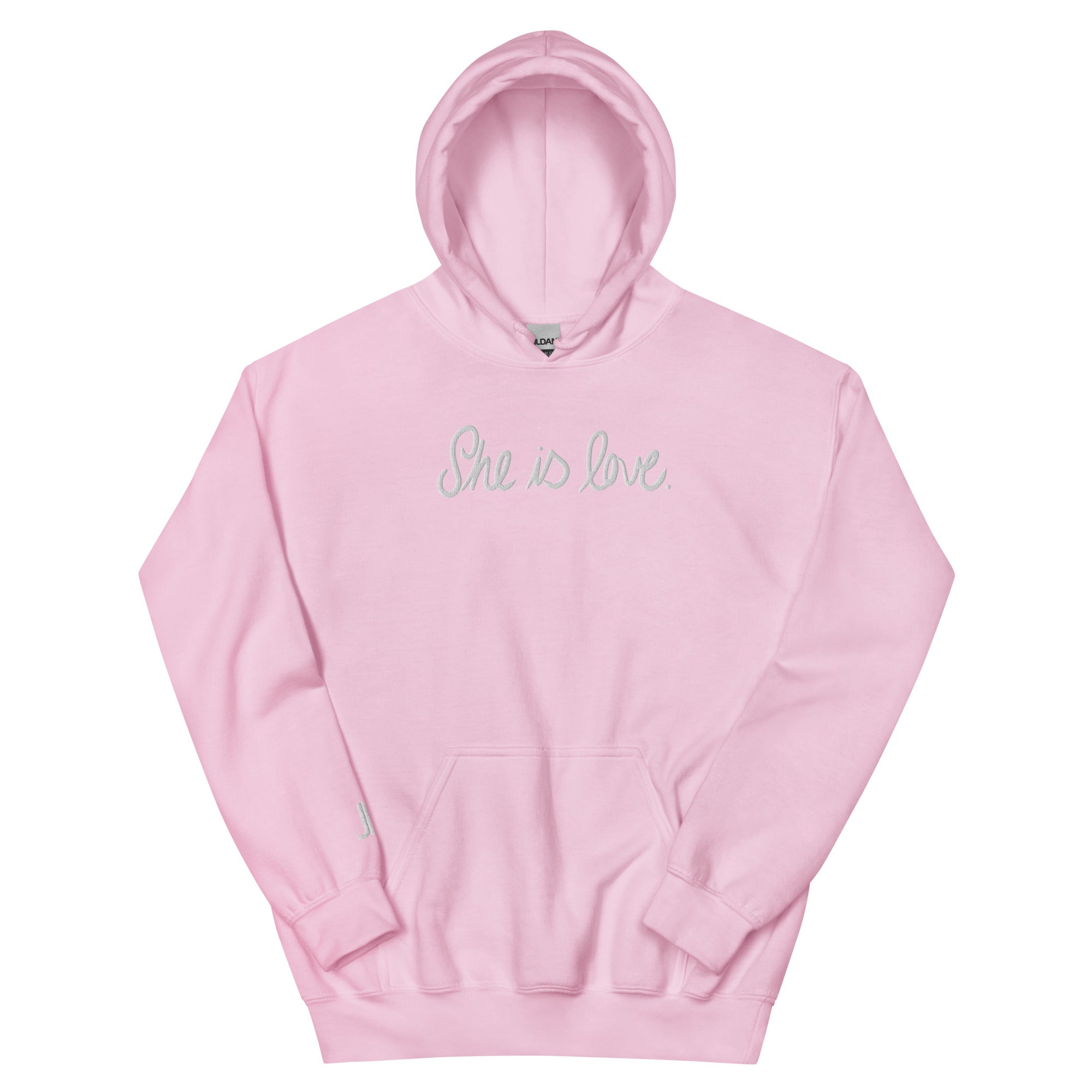 " She is love"- Unisex Hoodie with Embroidery